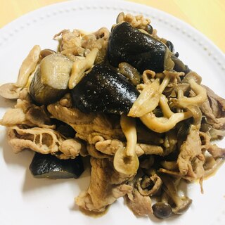 茄子と豚肉のサッパリ炒め